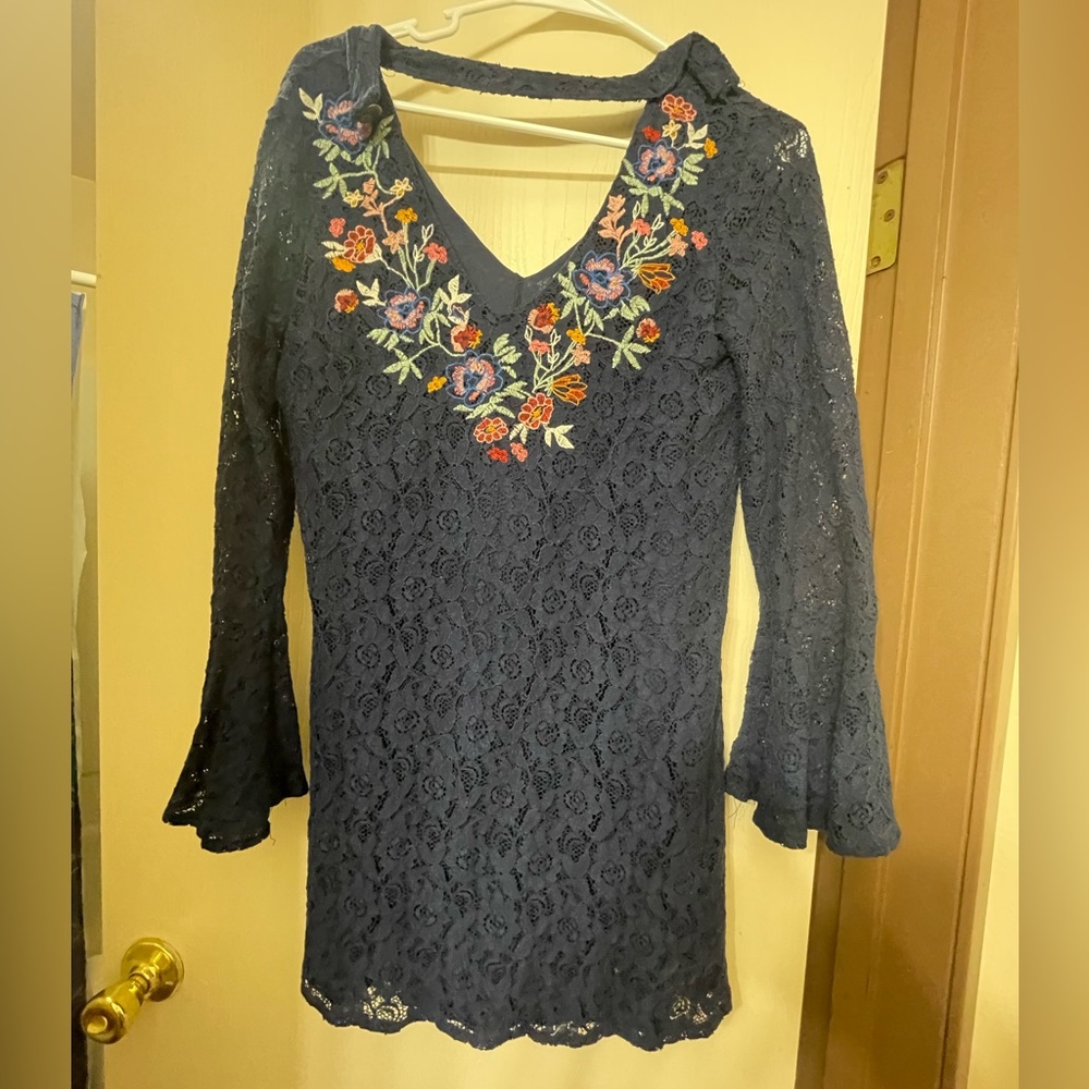 Navy Xhileration Dress/Tunic from Target Size Small
